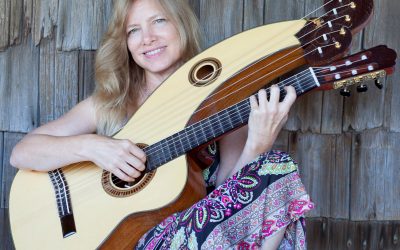 Muriel Anderson, del fingerstyle a la Guitarra Arpa.